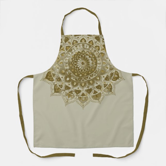 Tablier Classique Mandala Inde Style 4 (Recto)