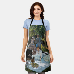 Tablier Claude Monet - Déjeuner sur l'herbe, panneau droit