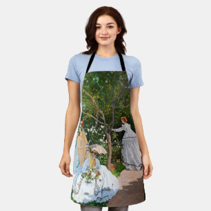Tablier Claude Monet - Femmes au jardin