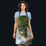 Tablier Claude Monet - Les femmes dans le jardin<br><div class="desc">Femmes dans le jardin / Femmes au jardin - Claude Monet,  Huile sur toile,  1866</div>