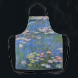 Tablier Claude Monet // Nappes d'eau<br><div class="desc">Water Lilies est une série d'environ 250 peintures à l'huile réalisées par l'impressionniste Claude Monet (1840-1926). Les peintures représentent le jardin fleuri de Monet à Giverny et ont été l'objet principal de la production artistique de Monet pendant les dernières trente années de sa vie. Cette reproduction est haute résolution et...</div>