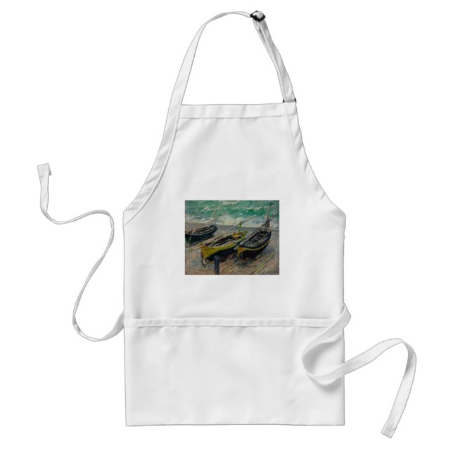 Tablier Claude Monet peignant la nature artistique de (Devant)