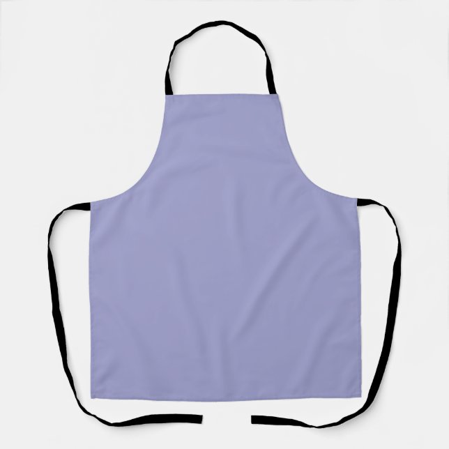 Tablier Cloche bleue (couleur solide) (Recto)
