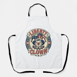 Tablier Clown de la Liberté Patriotique Patriotique Clownc