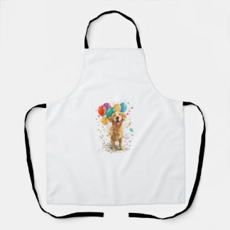 Tablier Clown Retriever � Chien de Cirque avec Ballons