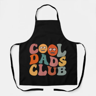 Tablier Club des papas cool Papa Fête des Pères Rétro Groo