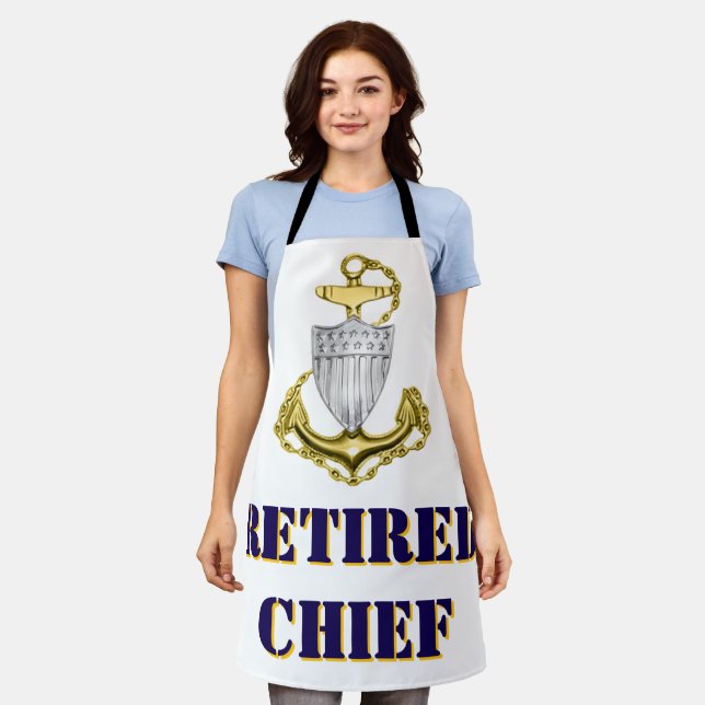 Tablier Coast Guard Chief Retired (Porté)