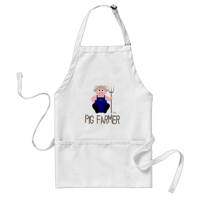 Tablier Cochon rose fermier Brown Cochon fermier (Devant)