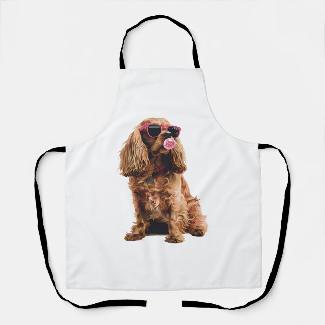 Tablier Cocker Spaniel (Recto)