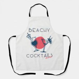 Tablier Cocktails de plage Acclamations Fête Artistique