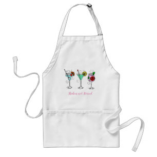 Tablier Cocktails secoués non étirés