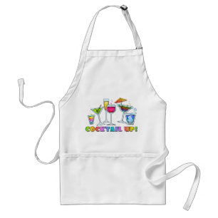TABLIER COCKTAILS VERRES APRON