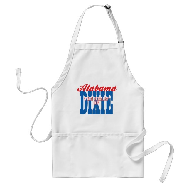 Tablier Coeur de Dixie en Alabama (Devant)