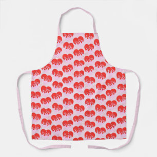 Tablier Cœur de feu