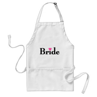Tablier Coeur de jeune mariée