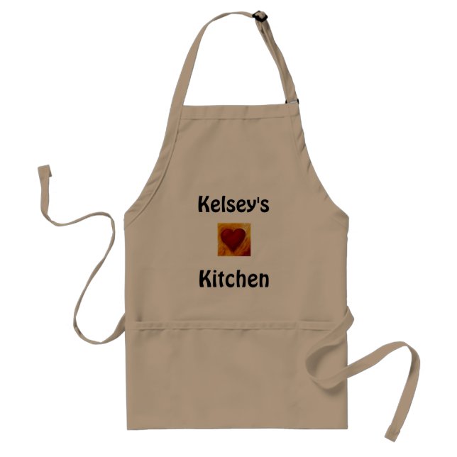 Tablier coeur, Kelsey, cuisine (Devant)