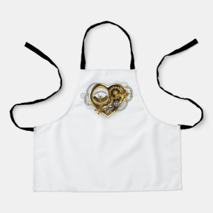 Tablier Coeur vapeur avec un manomètre