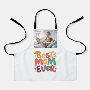 Tablier Coeurs et étoiles Meilleure maman jamais