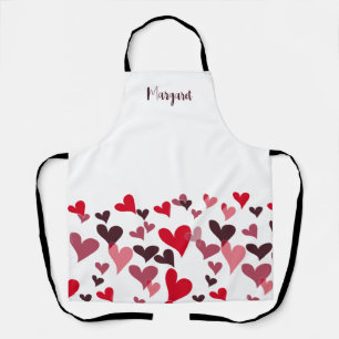 Tablier Coeurs Fille Mignonne Fils À La Main Whimsical Rom