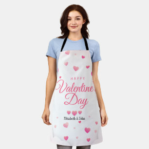 Tablier Cœurs roses Joyeuse Saint-Valentin