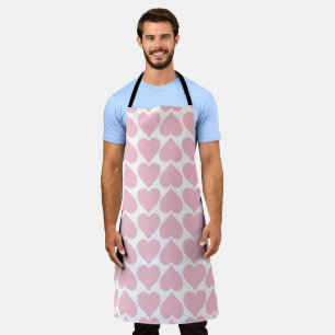 Tablier Coeurs roses Motif, Romantique, Amour