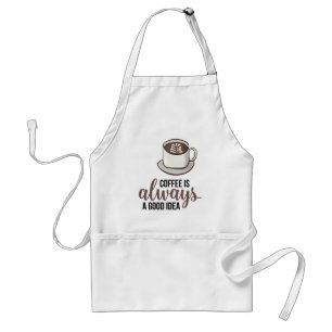 Tablier Coffee Always Good Idea