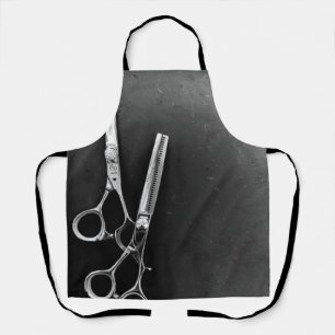 Tablier Coiffeur Mignon Ciseaux Minimaliste Salon de Coiff