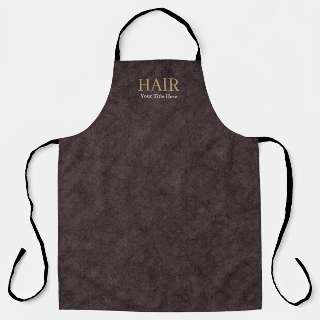 Tablier Coiffeur Professionnel Personnalisable (Recto)