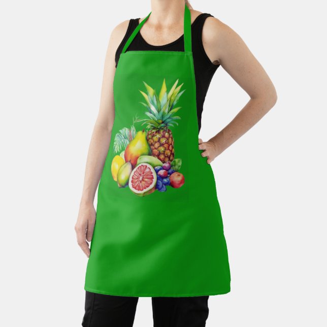 Tablier Collage de Fruits Tropicaux (Insitu)