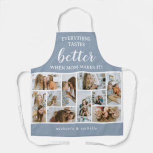 Tablier Collage de photos 'Tout a meilleur goût' Cadeau po