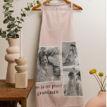 Tablier Collage Photo Pastel Pink Meilleur grand-mère Pois<br><div class="desc">Vous cherchez un cadeau parfait pour votre grand-mère? Considérez une belle photo de collage dans les tons rose pastel. Ce don sentimental et réfléchi est parfait pour toutes les occasions, des anniversaires à la fête des mères et au-delà. La photo de collage peut être customisée pour inclure des photos des...</div>