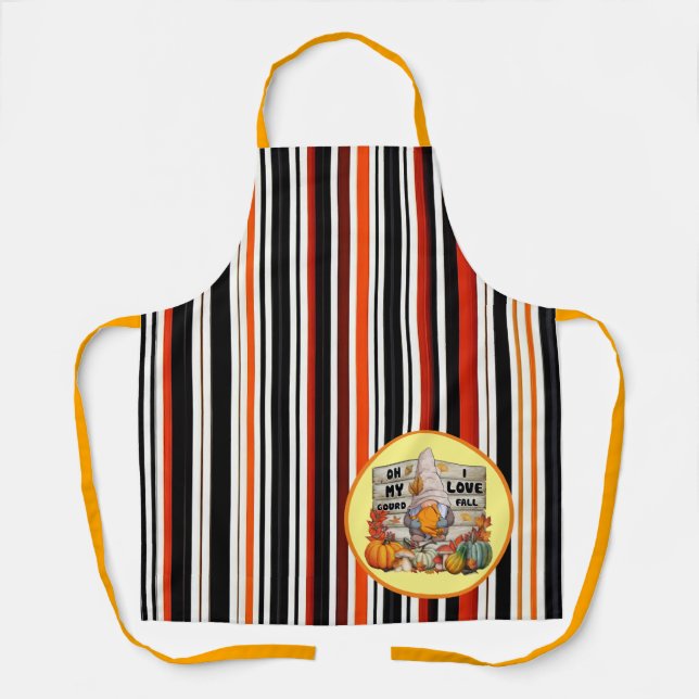 Tablier Collection d'automne populaire Thanksgiving (Recto)