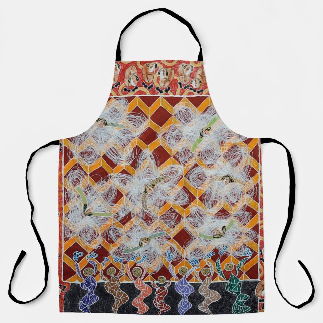 Tablier Collection de chefs-d'oeuvre en toile peinte sur c (Recto)