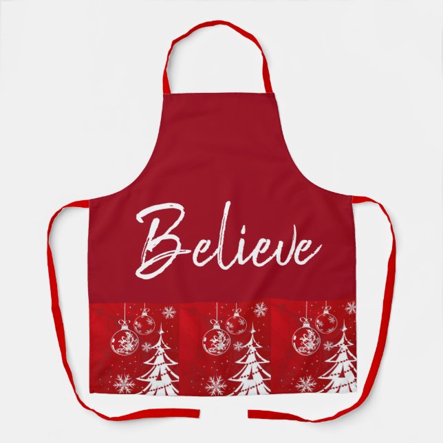 Tablier Collection de Noël Suzanne Elizabeth - Apron (Recto)