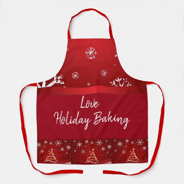 Tablier Collection de Noël Suzanne Elizabeth - Apron (Recto)