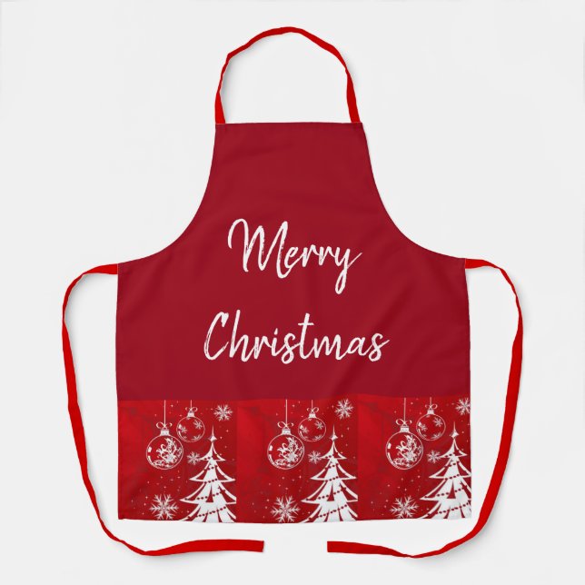 Tablier Collection de Noël Suzanne Elizabeth - Apron (Recto)