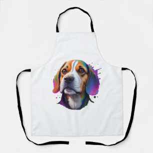 Tablier coloré beagle