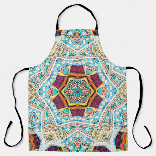 Tablier Coloré tribal ethnique sans couture motif