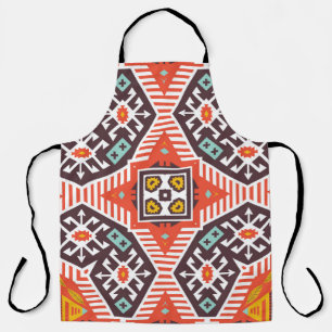 Tablier Coloré tribal ethnique sans couture motif
