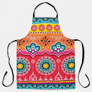 Tablier Coloré tribal ethnique sans couture motif