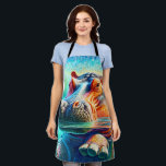 Tablier Colorful Hippo<br><div class="desc">Apron Description – Stylish Protection for Everyday Cooking Elevate your kitchen experience with a beautifully crafted apron designed for comfort, durability, and everyday use. Whether you're baking, grilling, crafting, gardening, or hosting a special event, this apron keeps you clean and confident while showcasing your personal style. Features: • Premium, Durable...</div>