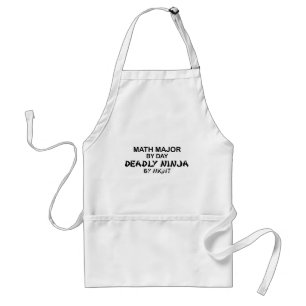 Tablier Commandant de maths Ninja mortel par nuit