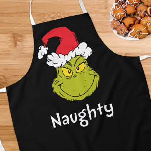 Tablier Comment le pouce a volé Noël Naughty Grinch