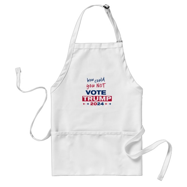 Tablier Comment ne pas voter TRUMP 2024 (Devant)