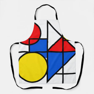 Tablier Composition de couleurs primaires de Mondrian