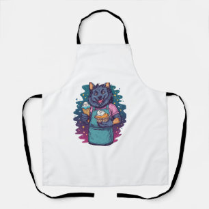 Tablier Comptoir de glace loup-garou