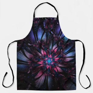 Tablier Conception Abstraite des fleurs fractales.