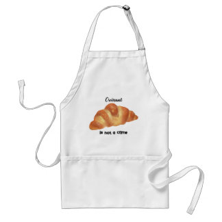 Tablier Conception alimentaire Croissant Apron