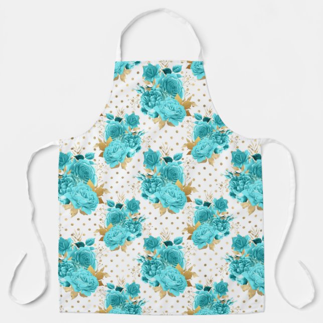 Tablier Conception Aqua et Gold Series 10 (Recto)