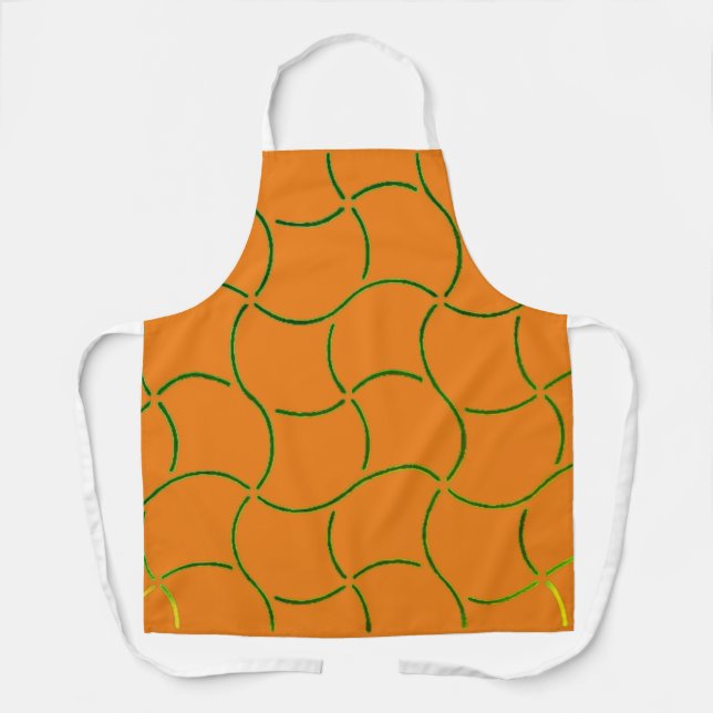 Tablier CONCEPTION D'APRON STYLE D'Impression (Recto)